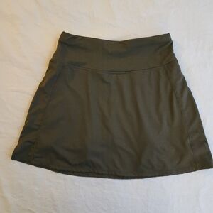 Oalka Olive High Waist Workout Athleisure Tennis Activewear Skort CW3